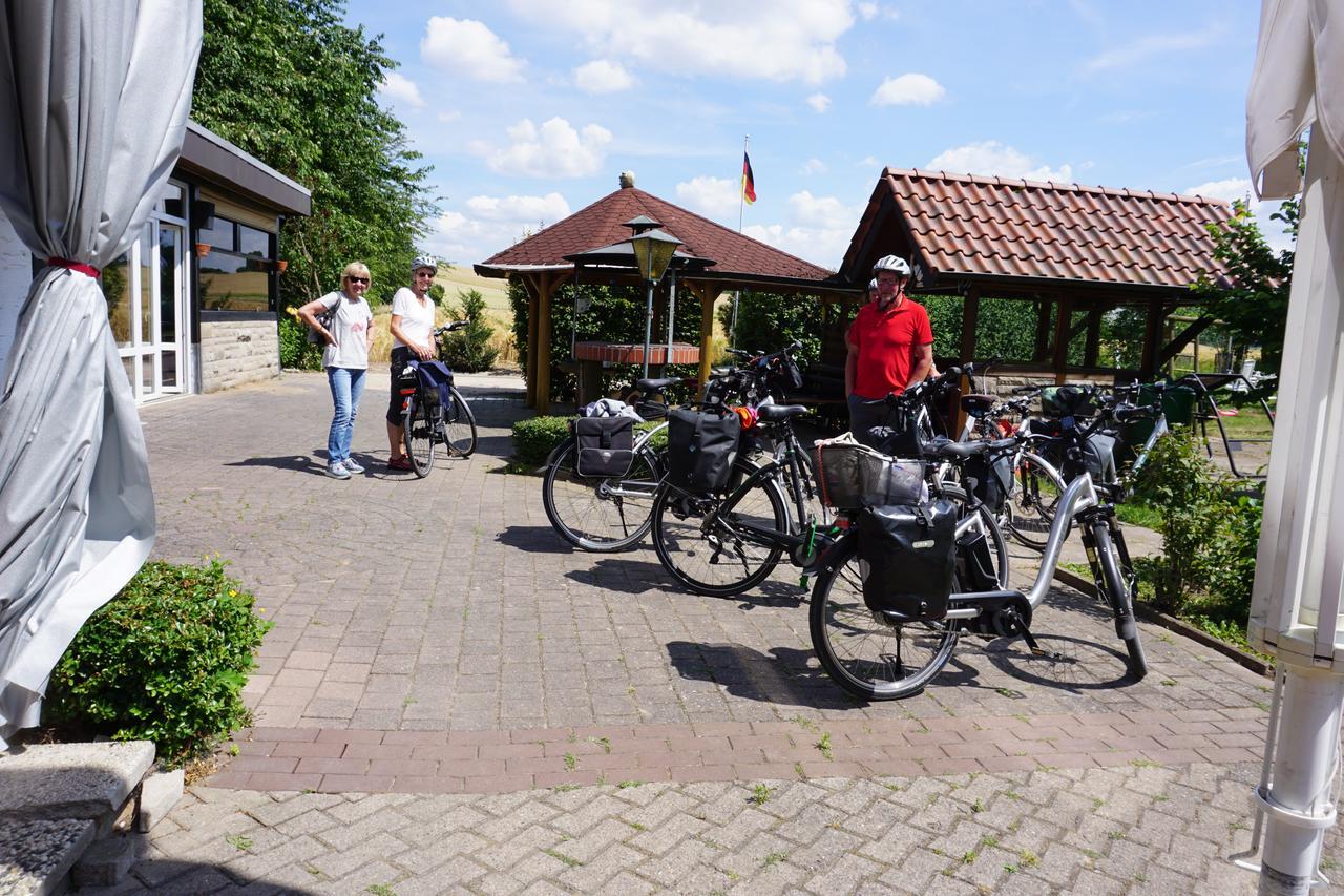 Landhaus Zum Mushof Hotel Wethen Exterior foto